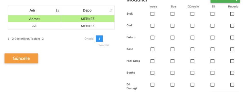 Market Barkod Sistemi
