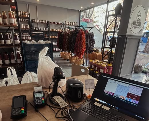 Yöresel ürünler mağaza barkod sistemi